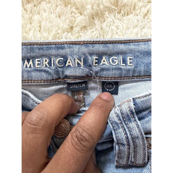 American Eagle Womens Jeans Blue 2 Long RN 54485 90s Vintage - Picture 3 of 4